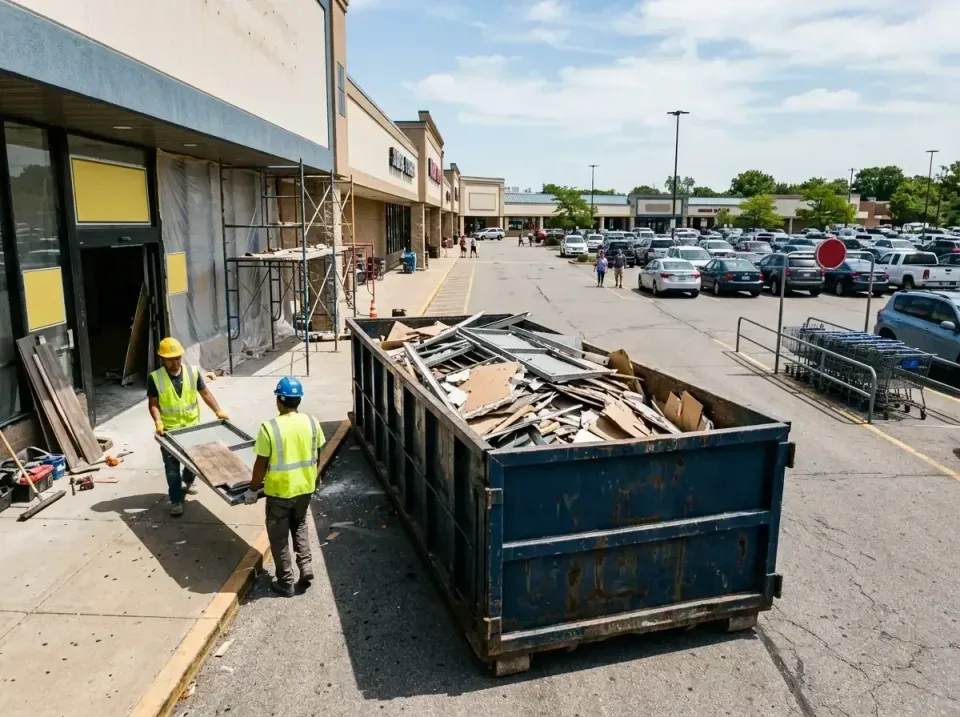 retail-store-renovation-debris-003 — frequently asked questions, Roll-off Dumpster Rentals in Bowleys Quarters, MD